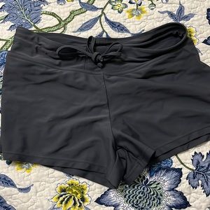 Size small gray swim bottoms